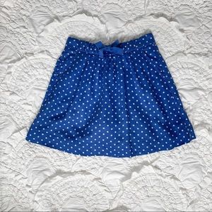 J. Crew Boardwalk Linen Skirt